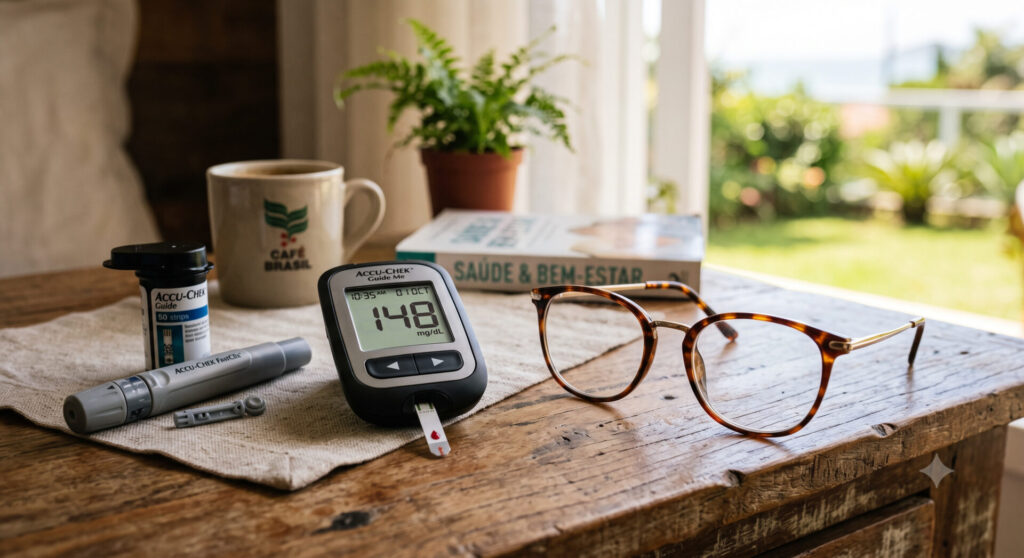 Retinopatia diabética — controle do diabetes protege a visão